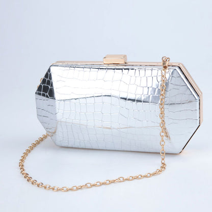 Glamour Metallic Mystique Clutch Bags