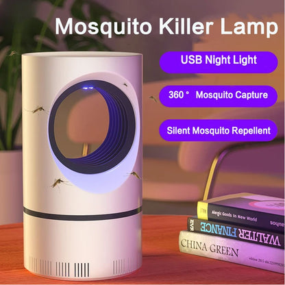 Electric Mosquito Killer Lamp Machine - USB UV Lamp Anti Mosquito Trap Bug Zapper Muggen Insect Killer