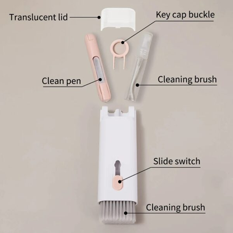 Multifunctional Cleaning Brush Kit for Keyboards, Airpods, Mobile Phones