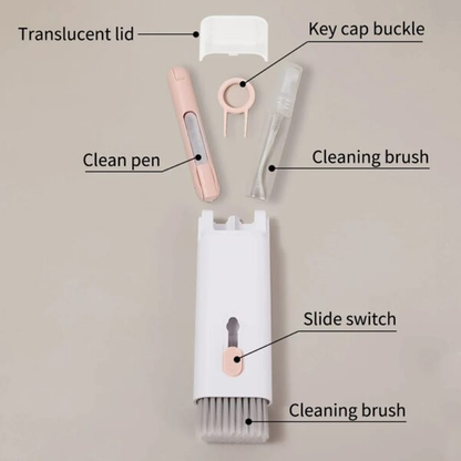 Multifunctional Cleaning Brush Kit for Keyboards, Airpods, Mobile Phones