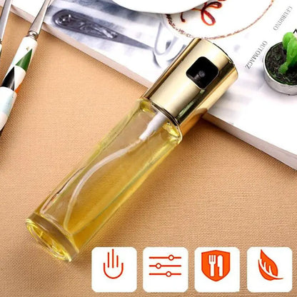 Cooking Oil Spary Bottle Dispenser Transparent Mist Sprayer Bottle