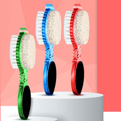 4in1 Pedicure Brush Paddle Kit Tool for Foot Cleaning