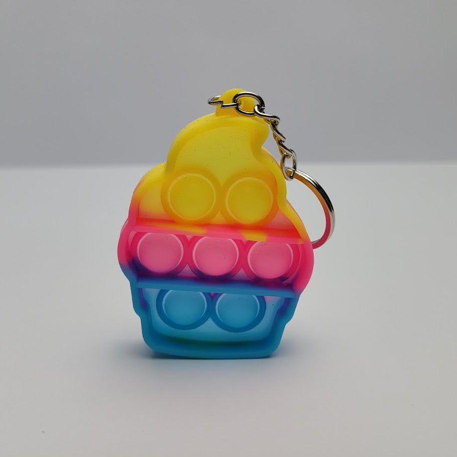 Key Chains Pop it Fidget Toy – Best Quality Mini Push Pop Key Chains for Kids