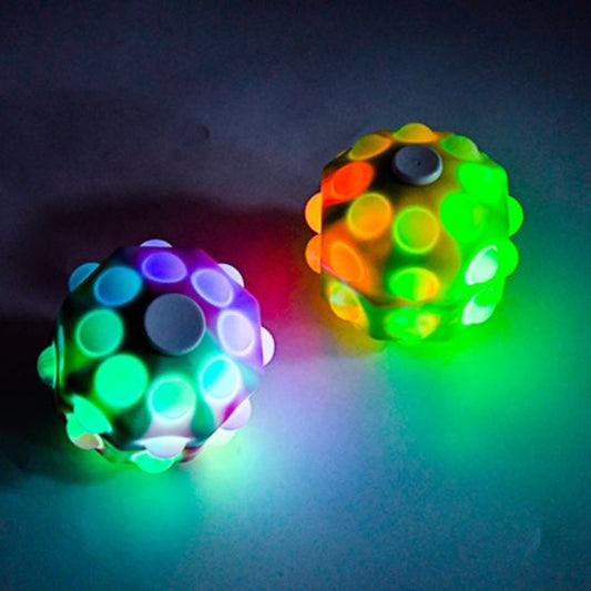 Pop It Led Ball 3D Sensory Toys – Round Sensory Squeeze Pop Its Ball Anti-Pressure Fidget Toys
