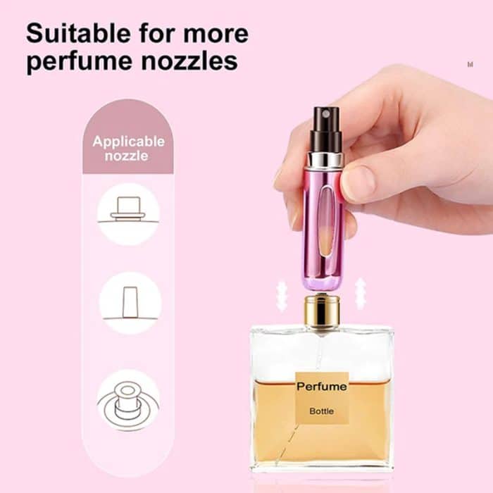 Portable Mini Refillable Perfume Empty Spray Bottle