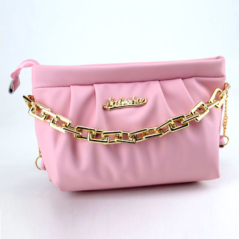 Chunky chain ruched discount bag