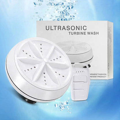 Ultrasonic Mini Portable Washing Machine