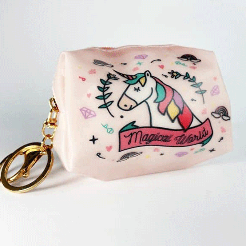 Unicorn Mini Coin Bags – Multi-Purpose Unicorn Zipper Pouches