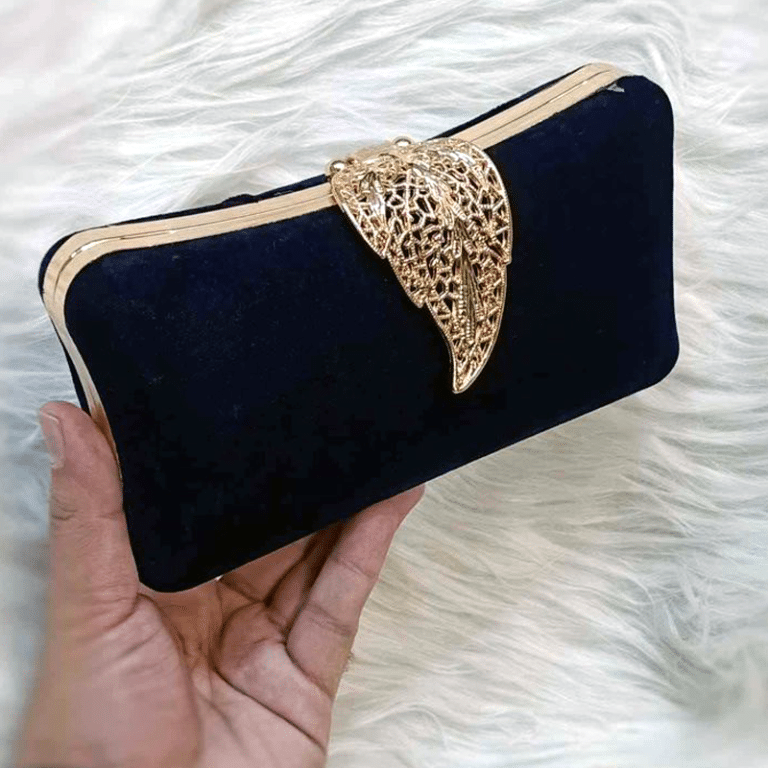 Women Velvet Evening Bag – Elegant Clutch Bag Chain Shoulder Bag