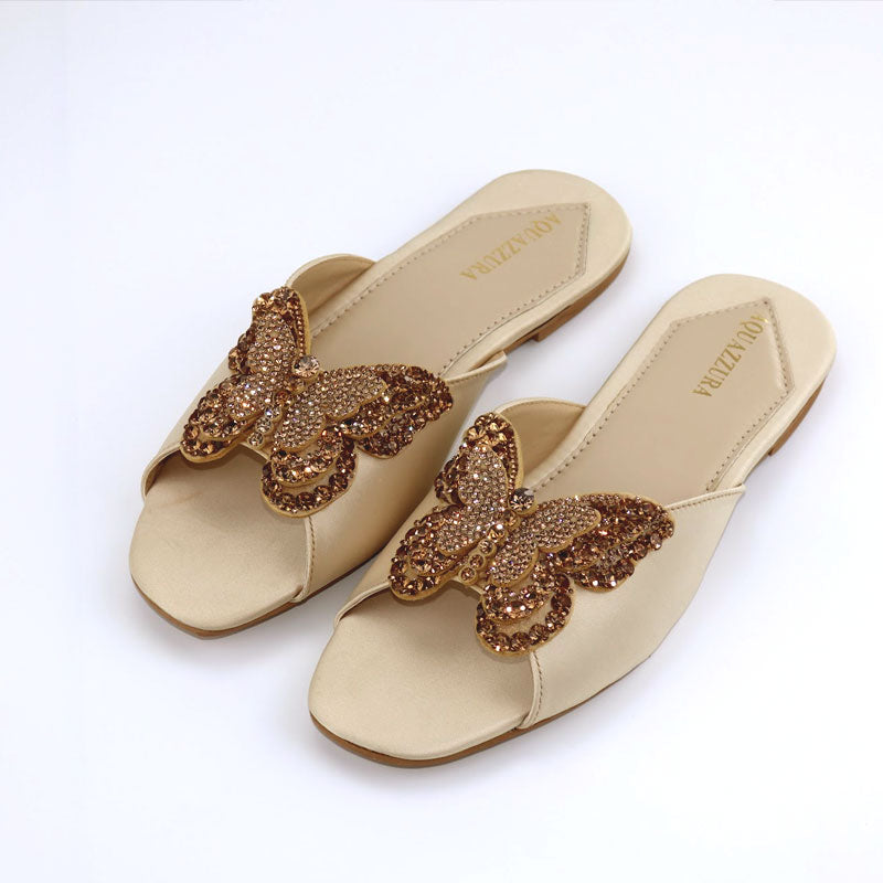 Diamond Butterfly Décor Comfortable Fancy Sandal