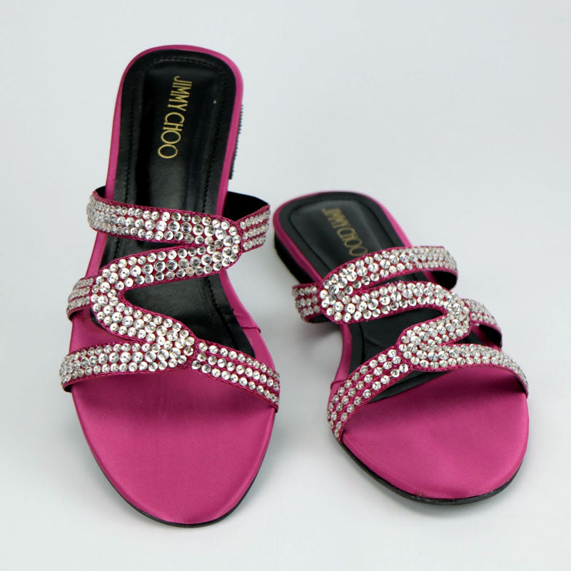 Luxury Stones Embellishment High-End Fancy Flats for Women