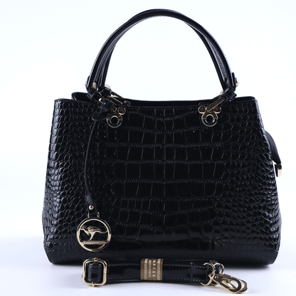 Shoulder Bag for Women Wind Embossed Large Capacity Handbag